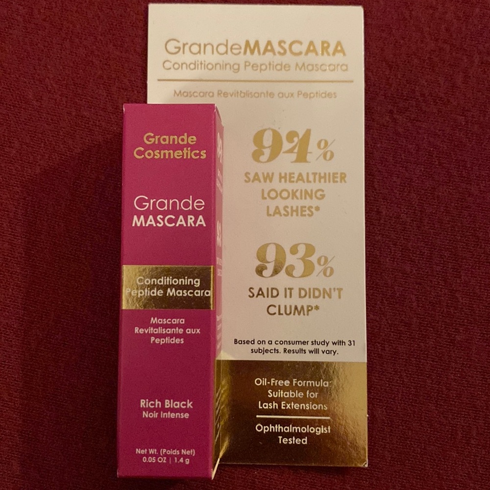 Brand New Grande Cosmetics Grande mascara